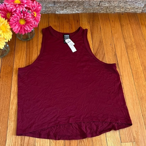 Victoria‎ Secret Pink Seamless Tank NWT Size XS - Maroon 💕